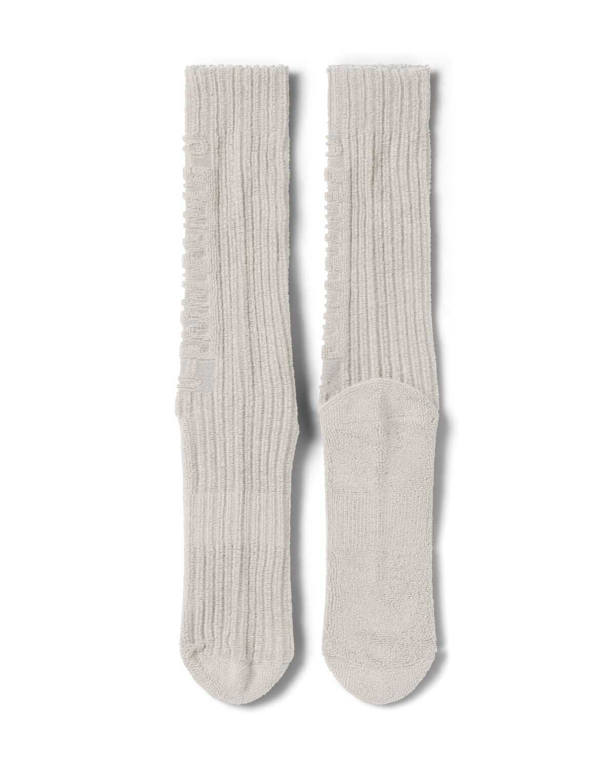 Aries Towelling Column Sock Ivory