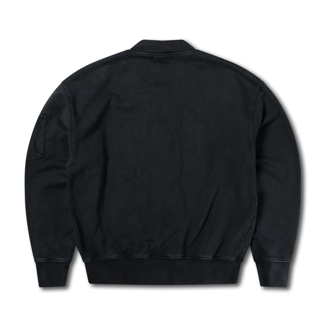 Aries Premium Faded Temple Bomber Black