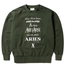 Load image into Gallery viewer, Aries Perfume Sweat Forest Green
