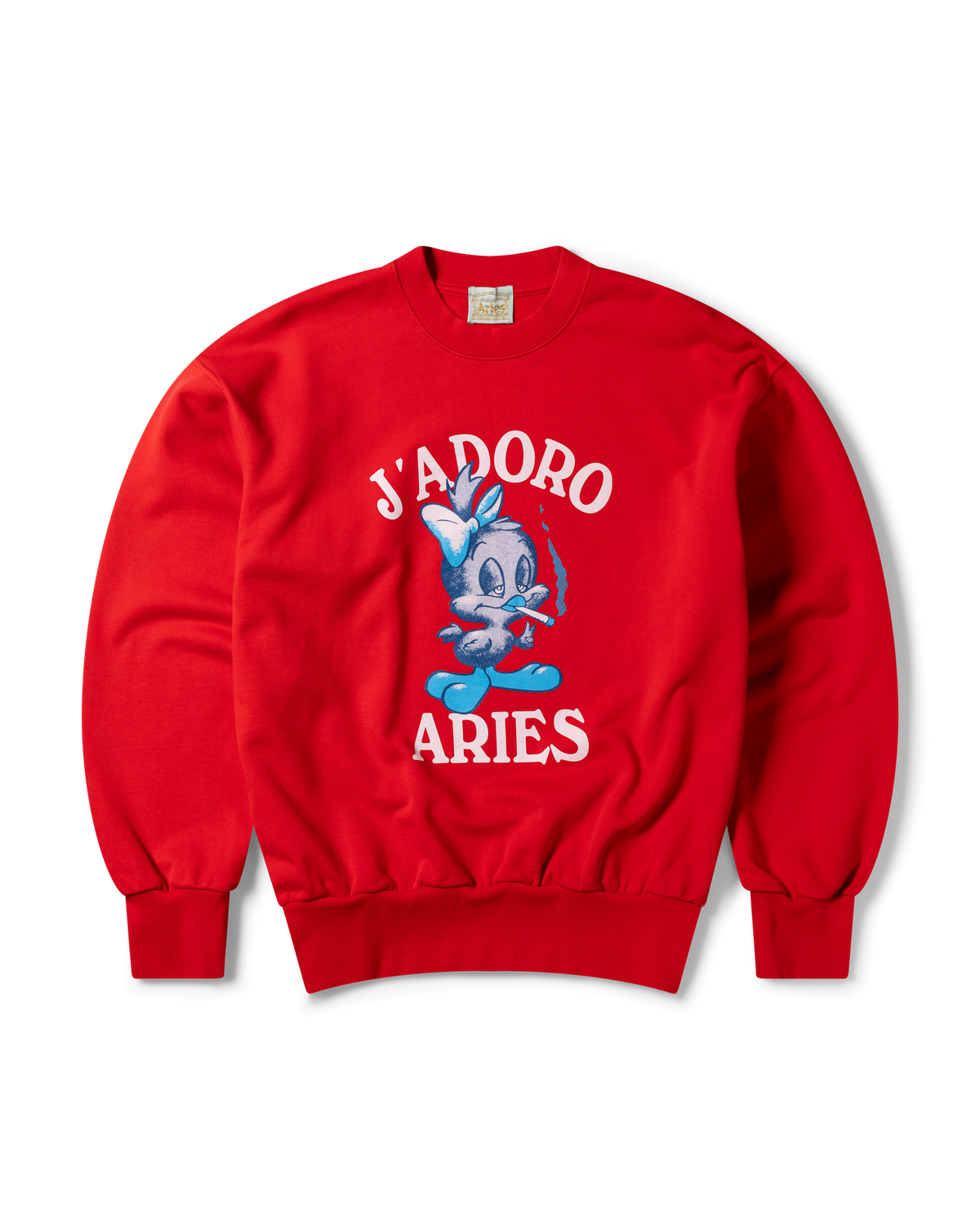 Aries Premium J'adoro Weedie Pie Sweat Red