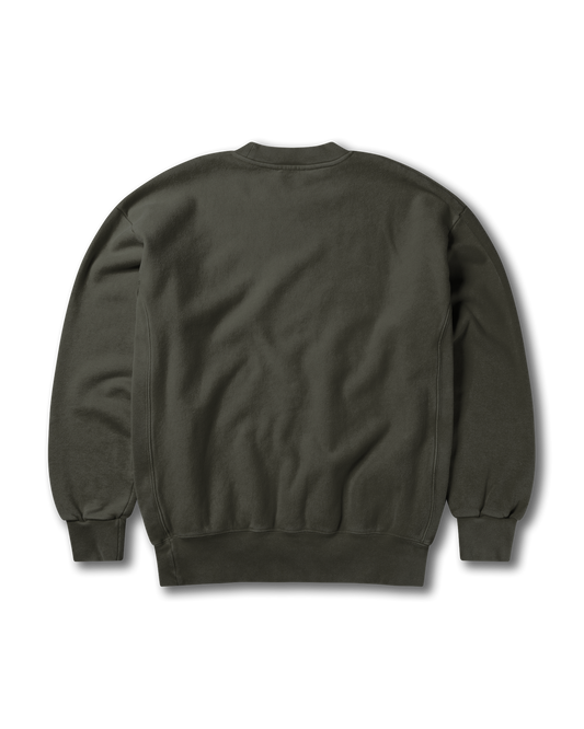 Aries Aged Premium Temple Sweatshirt Olive