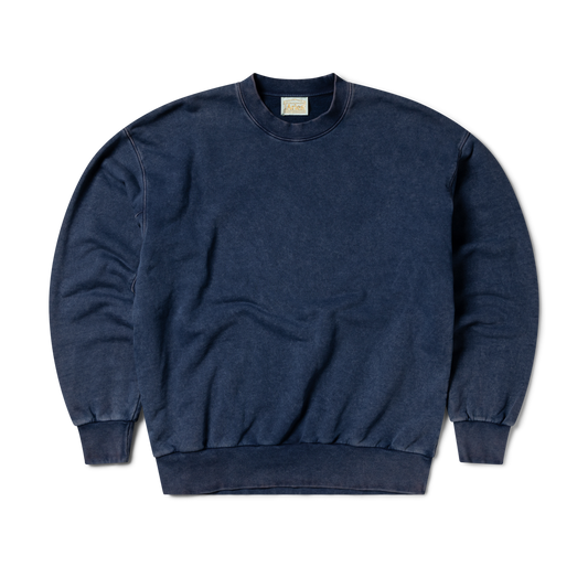 Aries Indigo Temple Sweatshirt Indigo