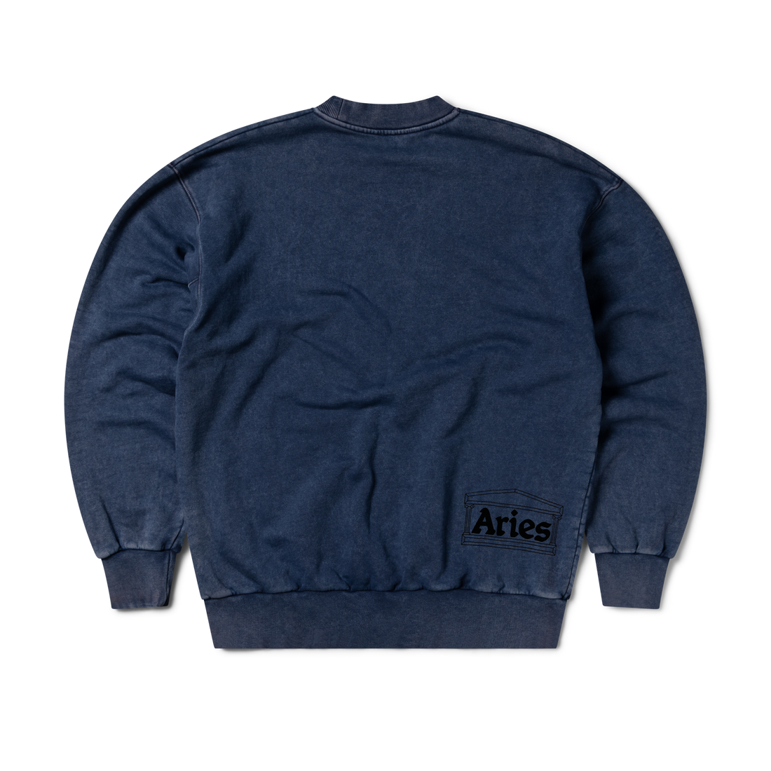 Aries Indigo Temple Sweatshirt Indigo