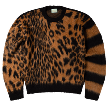 Load image into Gallery viewer, Aries Brushed Leopard Sweater Brown
