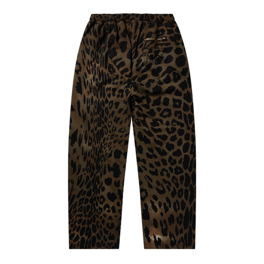 Aries Leopard Tie Dye Straight Sweatpant Multi
