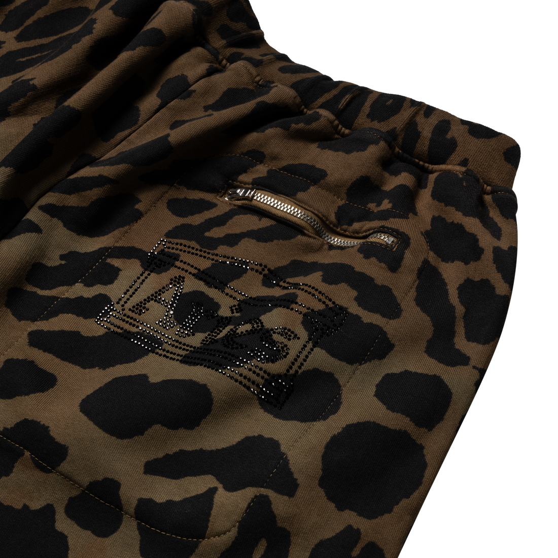Aries Leopard Tie Dye Straight Sweatpant Multi