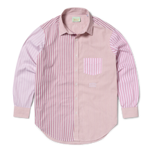 Load image into Gallery viewer, Aries Patchwork LS Shirt Pink
