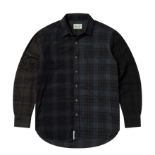 Load image into Gallery viewer, Aries Overdyed Patchwork LS Shirt Purple
