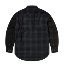 Load image into Gallery viewer, Aries Overdyed Patchwork LS Shirt Purple
