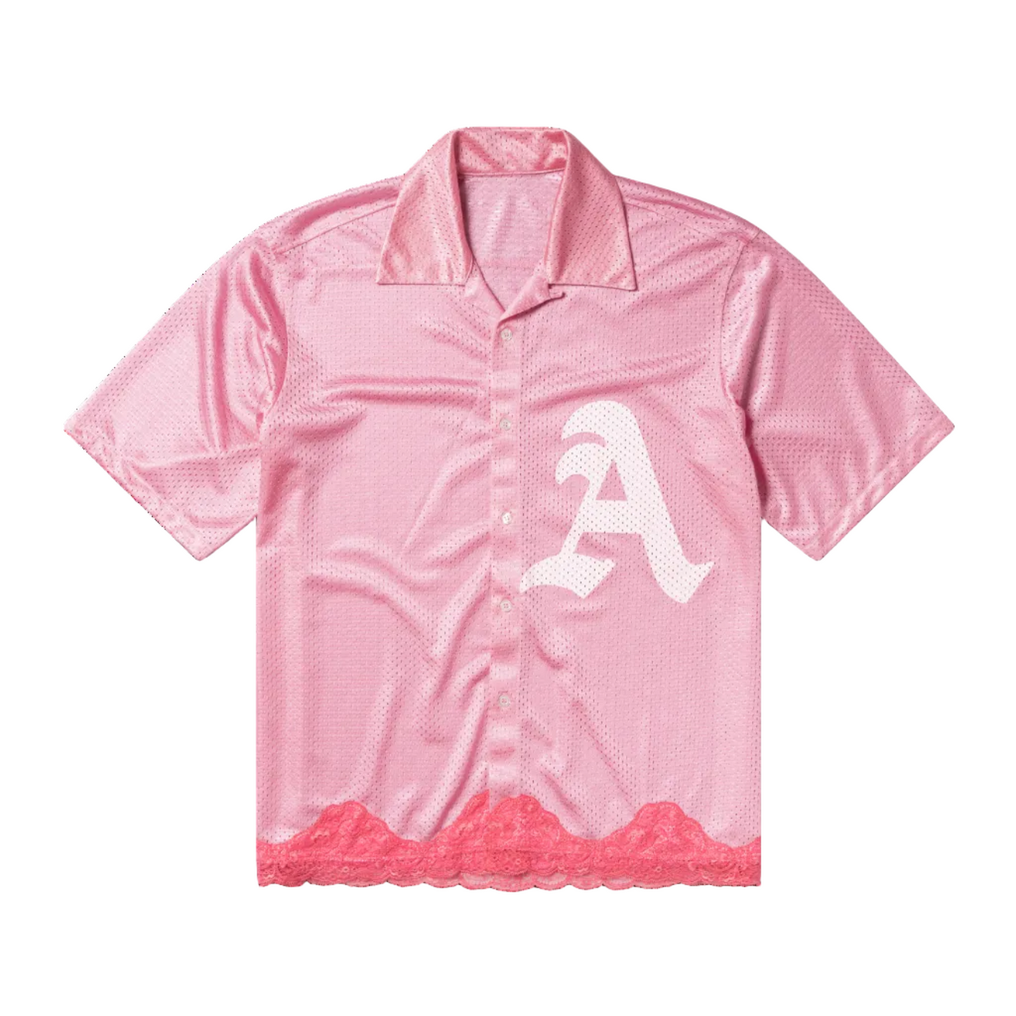 Aries Gothic Lace Airtex Hawaiian Shirt