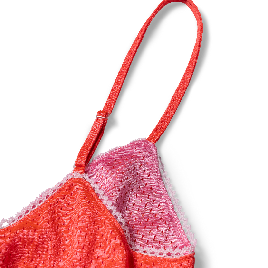 Aries airtex lace Lexi dress Hot pink