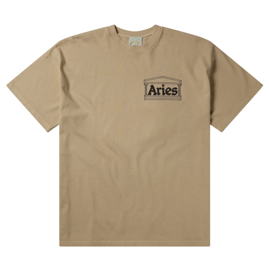 Aries Temple SS Tee Khaki
