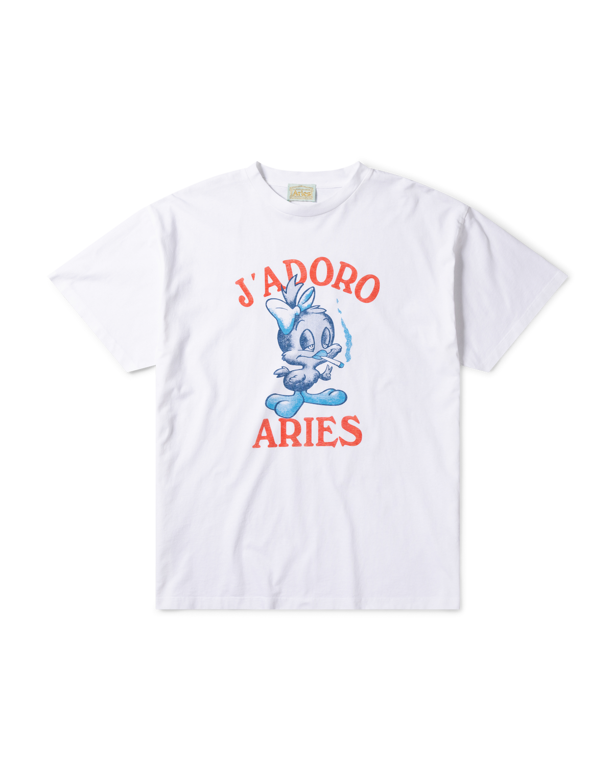 Aries J'adoro Weedie Pie SS Tee White