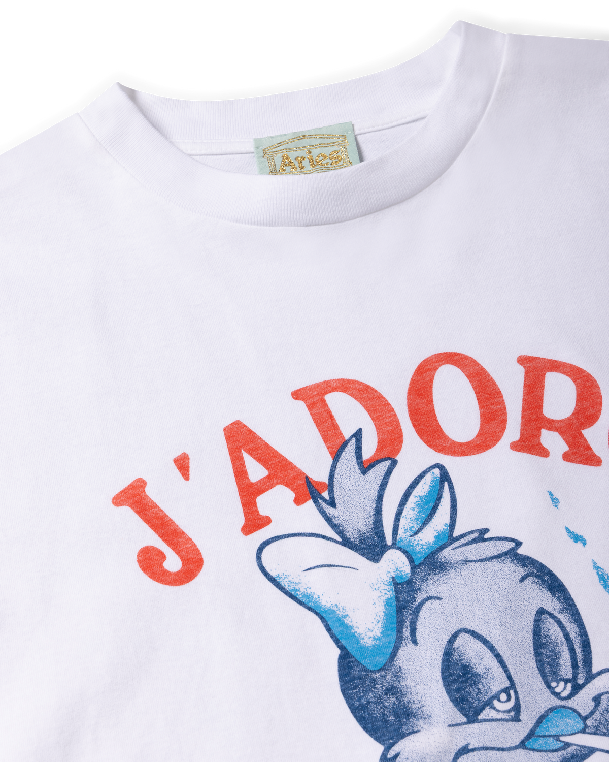 Aries J'adoro Weedie Pie SS Tee White