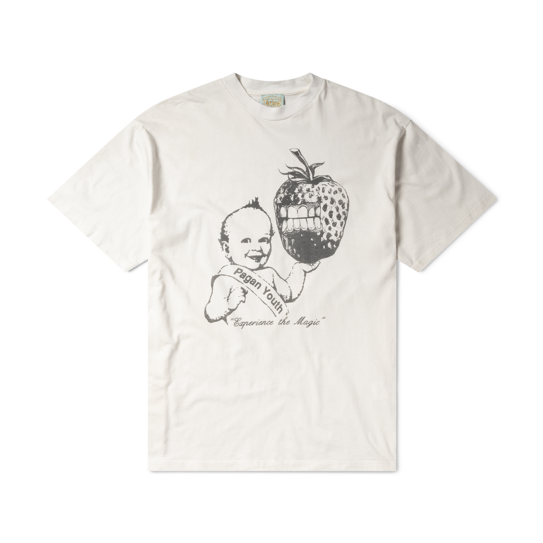 Aries Strawbaby SS Tee White