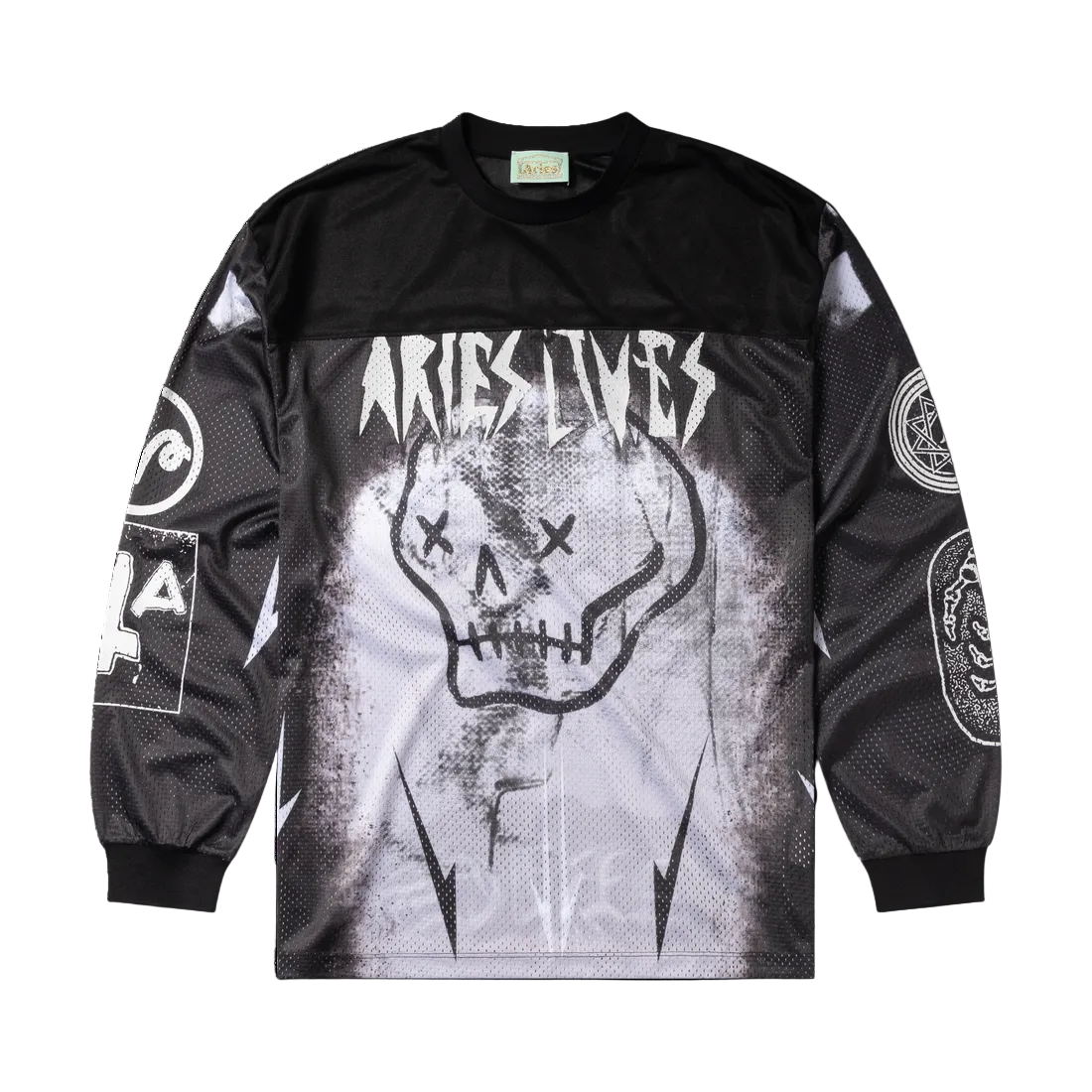 Aries metal airtex ls tee Black – Supra Aries metal airtex ls tee Black – Supra