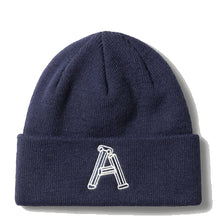 Load image into Gallery viewer, Aries Column Beanie Navy
