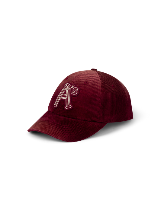 Aries Column A Cord Sunbleach Cap Red