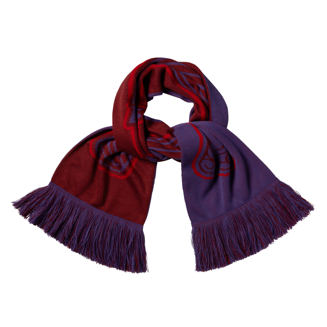Aries Column Scarf Scarf Purple