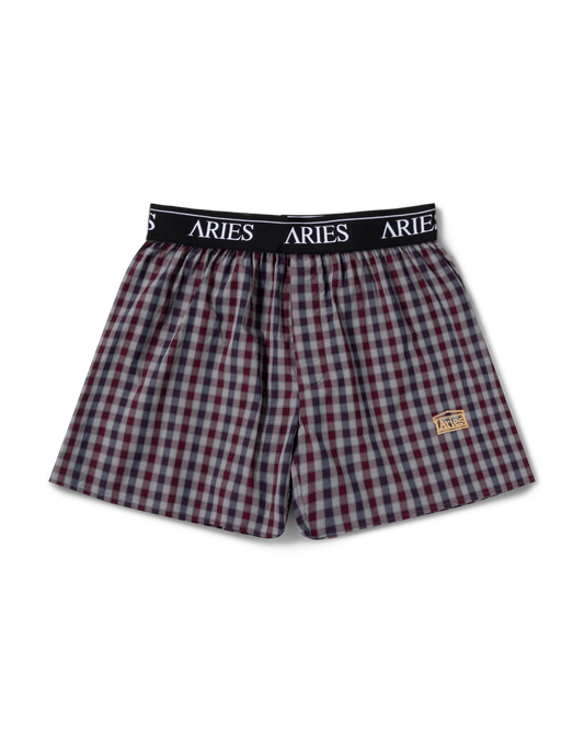 Aries Classic Check Temple Boxer Shorts