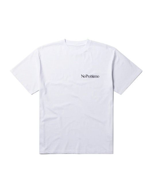 No Problemo Mini Problemo SS Tee White