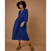 Load image into Gallery viewer, Sideline Astrid Dress Blue Print
