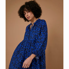 Load image into Gallery viewer, Sideline Astrid Dress Blue Print
