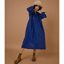 Load image into Gallery viewer, Sideline Astrid Dress Blue Print
