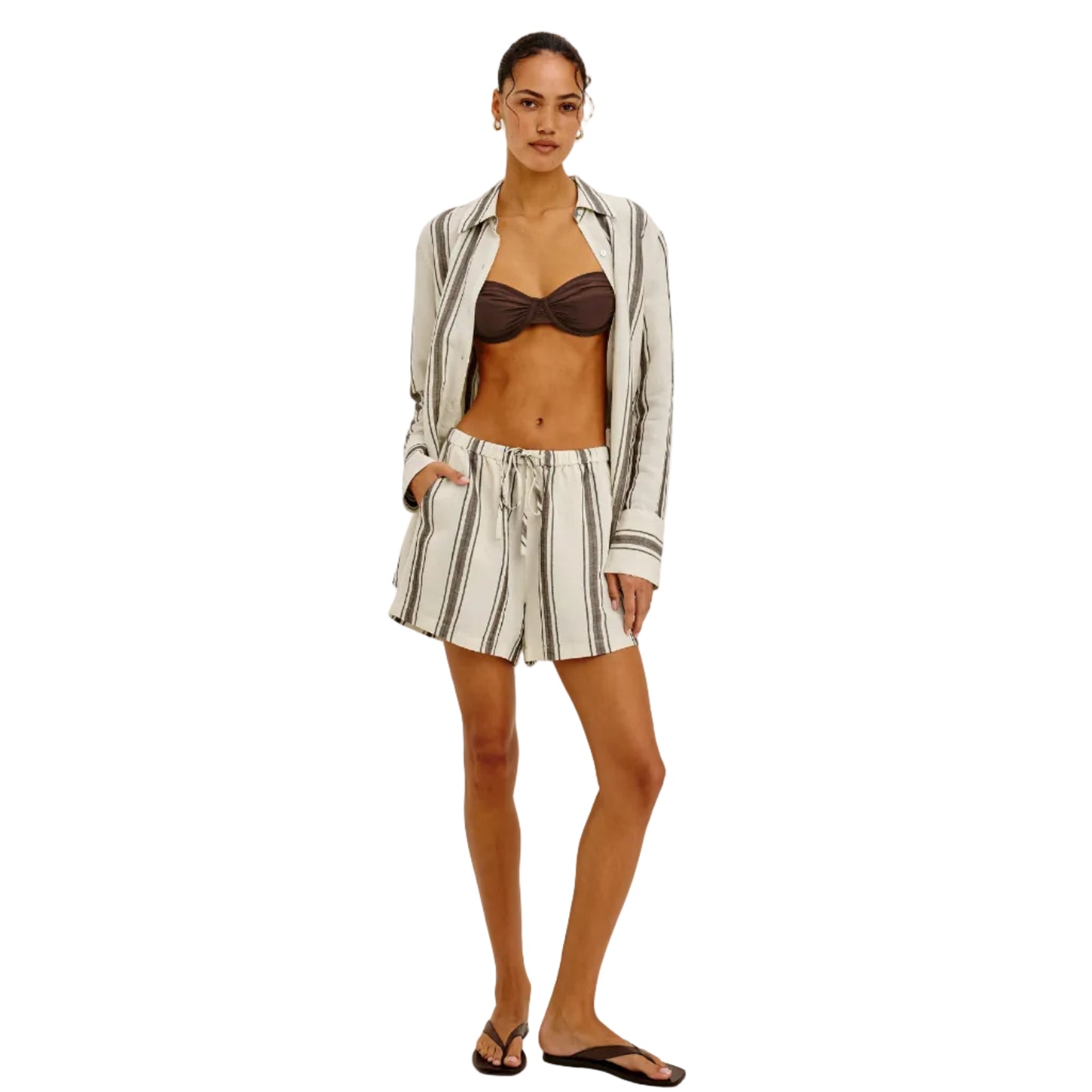 Rails Austin Short Sequoia Stripe