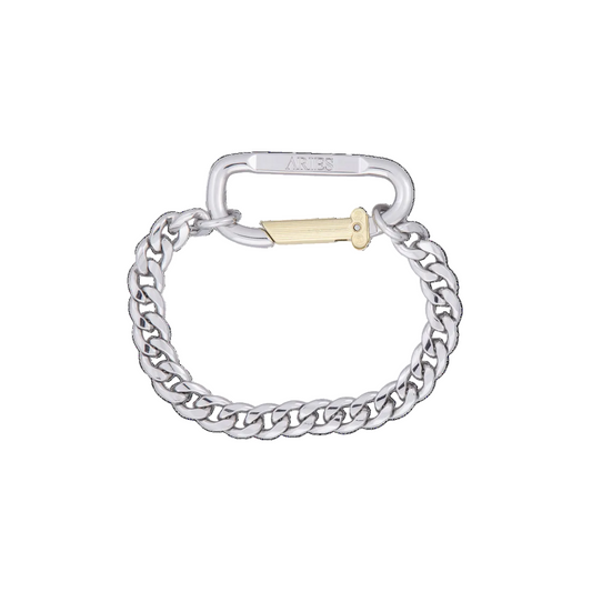 Aries Mini Carabiner Chain Bracelet