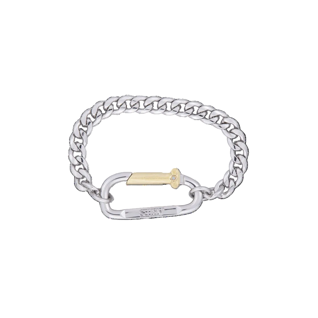 Aries Mini Carabiner Chain Bracelet