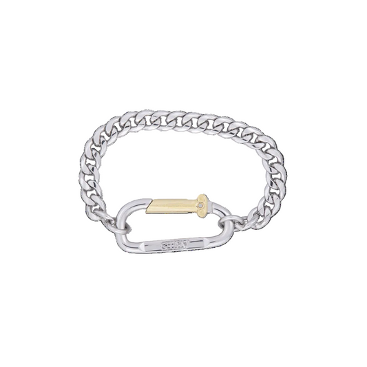 Aries Mini Carabiner Chain Bracelet