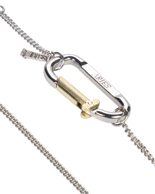 Aries Mini Carabiner Chain Necklace