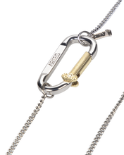 Load image into Gallery viewer, Aries Mini Carabiner Chain Necklace
