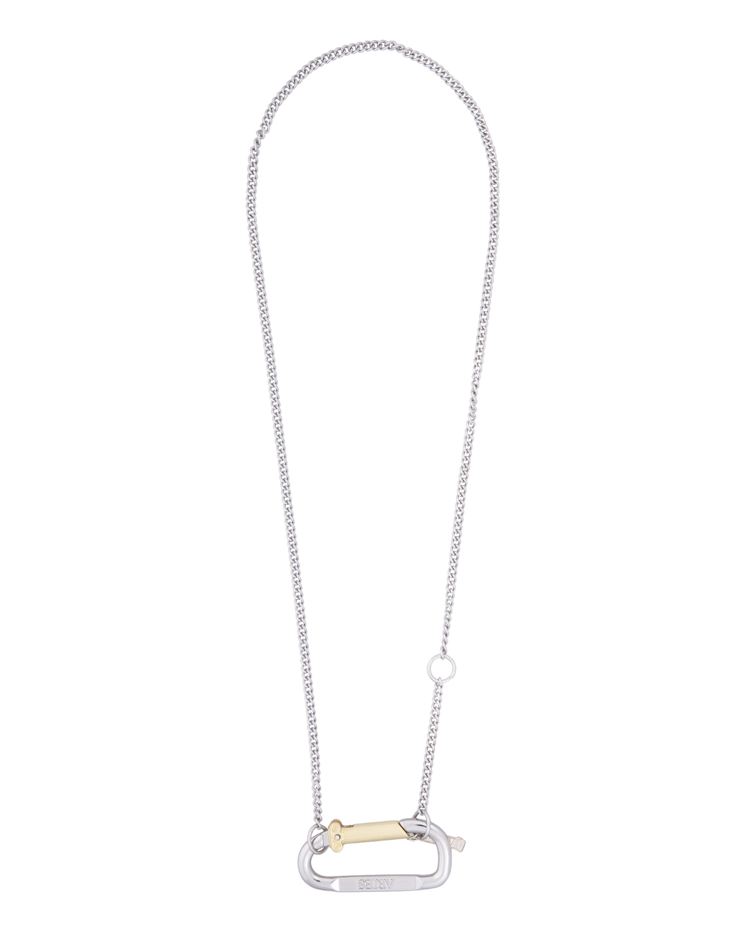 Aries Mini Carabiner Chain Necklace
