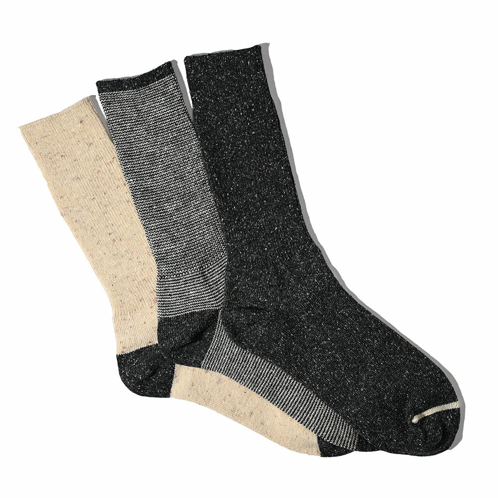 Anonymous Ism Nep American Rib Crew 3 Pack Charcoal