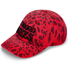 Load image into Gallery viewer, Aries J&#39;adoro Aries Leopard Cap Red
