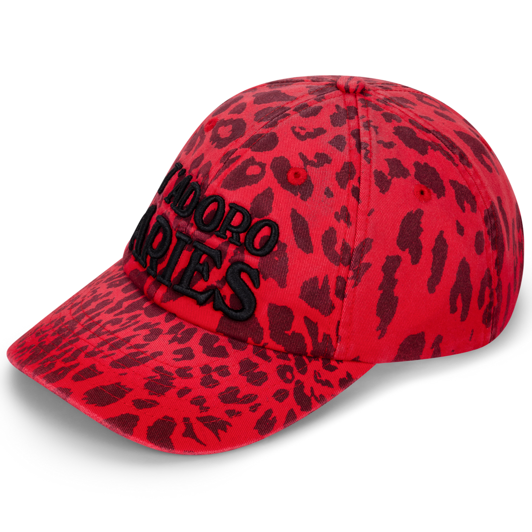 Aries J'adoro Aries Leopard Cap Red