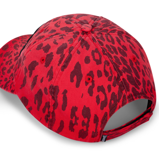Aries J'adoro Aries Leopard Cap Red
