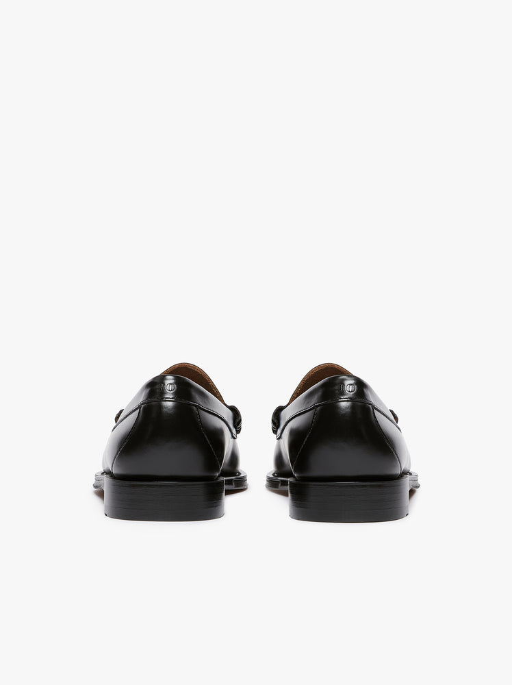 GH BASS Weejuns Anniversary Larson Penny Loafers Black Leather