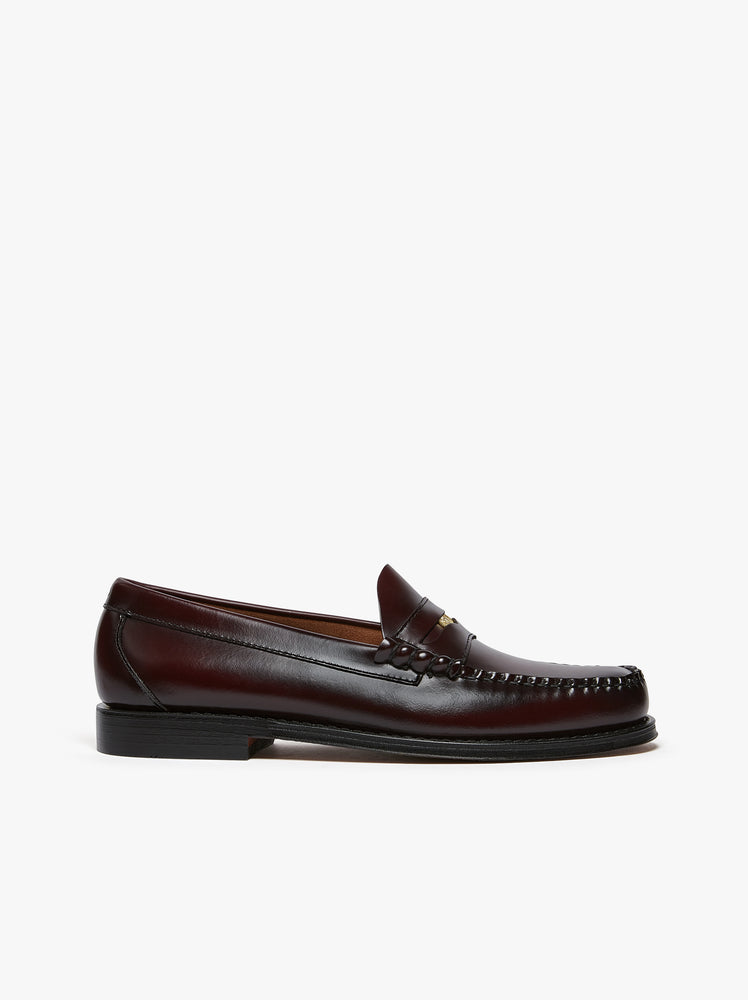 GH BASS Weejuns Anniversary Larson Penny Loafers Wine Leather
