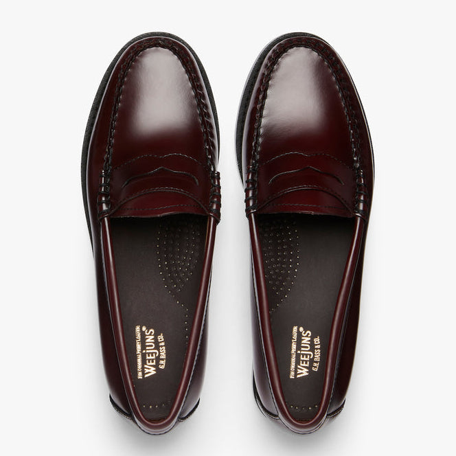 G.H.Bass Weejuns Penny Loafers Wine Leather