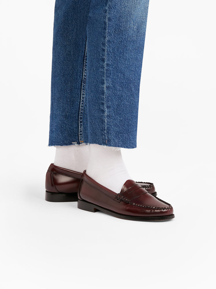 G.H.Bass Weejuns Penny Loafers Wine Leather
