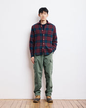 Load image into Gallery viewer, Hartford Paul Plaid Shirt Wine / Green
