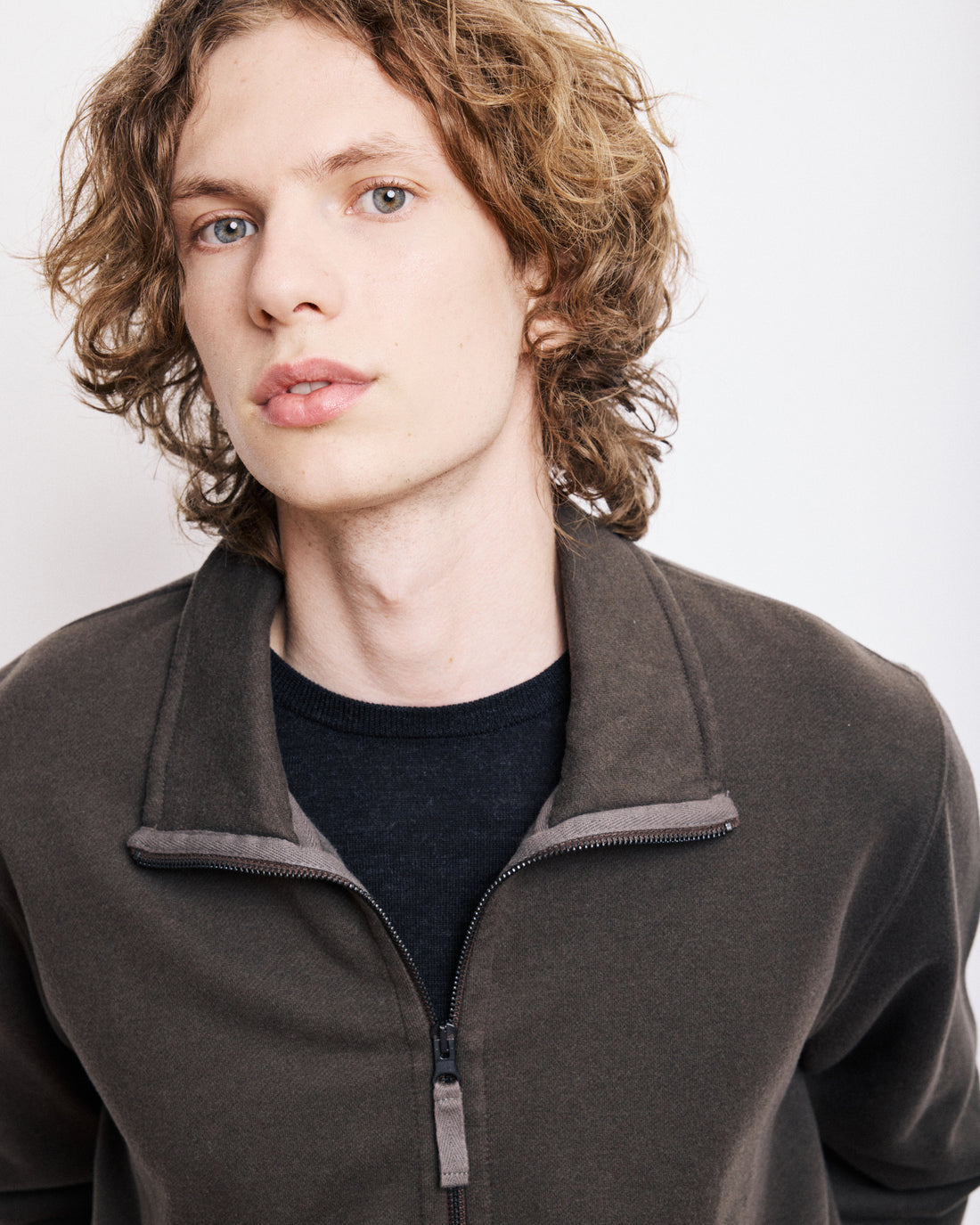 Hartford Sweatshirt Track Jacket Camo