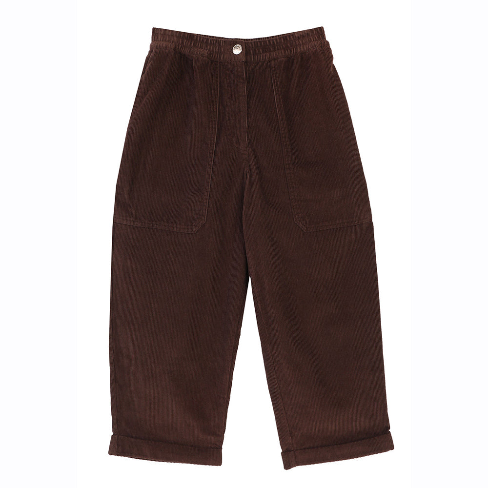 L.F.Markey Becket Cropped Trouser Umber