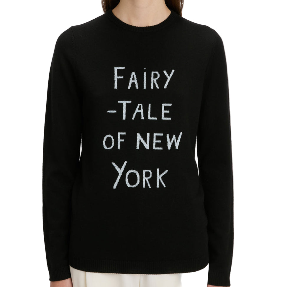 Bella Freud Fairytale of New York Black and Pale Blue