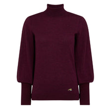 Load image into Gallery viewer, Bella Freud Puff Sleeve Jumper Plum
