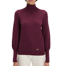 Load image into Gallery viewer, Bella Freud Puff Sleeve Jumper Plum
