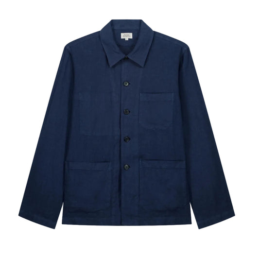 Hartford Perry Pat Woven Jacket Navy Blue